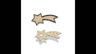 Files for laser Tea Сandle holder Deer in Winter Forest, Christmas Decoration, Wooden Bethlehem star