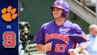 Clemson vs. NC State Baseball Highlights (May 20, 2017)