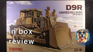 Meng 1/35 D9R Armored Bulldozer in box review