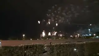stunning😍 ! Bahrain's sky lit up with amazing fireworks✨️✨️ in celebration of New Year 2k25