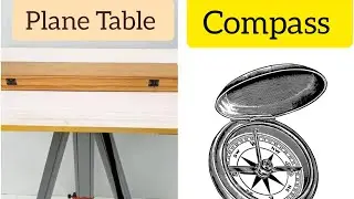 Difference Between Plane Table Surveying and Compass Surveying | Plane table vs Compass Surveying |