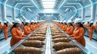 How Millions of Cassava Flour Bags Are Made Daily | Inside the Factory Manufacturing Process