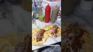 Paratha Egg Roll Kebab khas India ala street food #paratha #eggroll #streetfood #foodie #viralshort