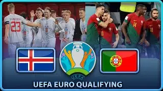 Iceland vs Portugal UEFA Euro Qualifying eFootball Gameplay
