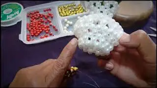 Florero en Perlas - Parte 1