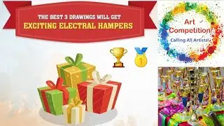 Online Drawing Competition 2022 Free Entry September🥰Win Superb Prizes🏆🥇Online Art Competition 2022🔥
