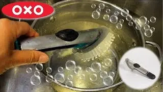 OXO Stainless Steel Soap Dish Brush Review