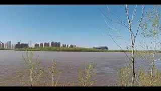 Омск в мае 2025: Прогулка на самокатах | Парк Вокруг света. Зеленый остров. Аграрный университет