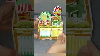 Modern Ice Cream House Paper Jigsaw Puzzle! Easy To Connect No Scissors No Glue! Part 4