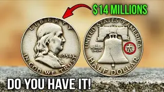 1954 Franklin Half Dollar Coins Worth Money! Silver Coin Values