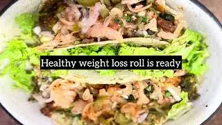Weight Loss Crispy broccoli and tofu taco ❤️ #jawartaco #indianstylefood #healthy