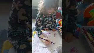 Art class while off school sick
