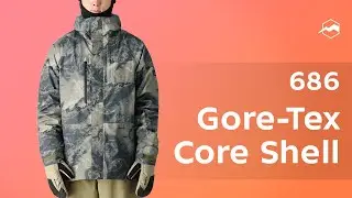 Куртка мужская 686 Gore Tex Core Shell