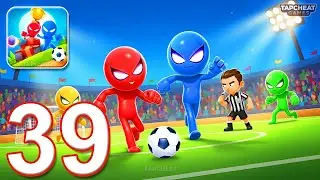 Stickman Party - Gameplay Walkthrough Part 39 - Tournament Mode 1 2 3 4 Players Free New MiniGames