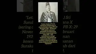 Banteng Indonesia (Pakubuwana X)#shorts #pahlawan #surakarta #yogyakarta #shortvideo