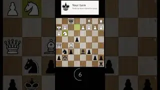 Chess Puzzle 256 #shorts #chess