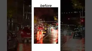 pov street photography at night in the rain :) #photography #shorts