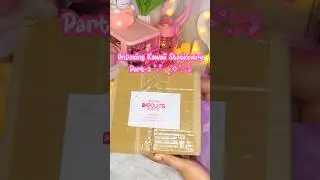 Kawaii stationery from Diecuts Mart #kawaii #stationery #stationary #kawaiistuff #unboxing #study