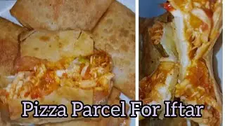 Crispy Chicken Pizza Parcel Recipe By || Musarrat Kitchen