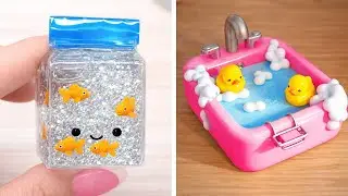 😲 TRIK FIDGET YANG MENAKJUBKAN 🦄 Cara Rahasia Membuat Squishies! 🤫