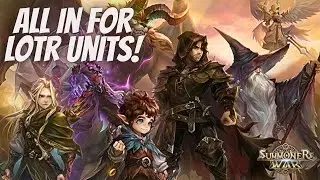 My Biggest Summoning Session for 2026! Hunting the LOTR Collab Units!