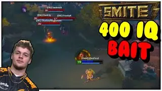 SMITE - He Baited The Entire Enemy Team... Just By Waving - Legendary Smite Moments