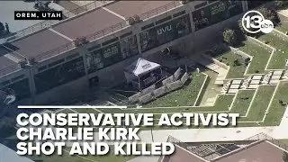 LIVE: Conservative activist Charlie Kirk shot and killed