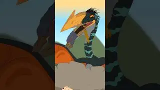 Quetzalcoatlus eats LeClerc - Jurassic World Rebirth animated song