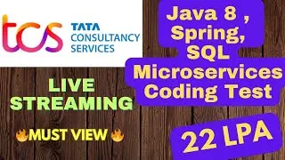 TCS Java developer Lead LIVE interview| HCL interview questions and answers