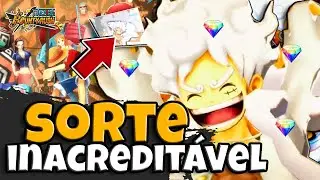 GASTEI no NOVO Luffy Nika e tive a MAIOR SORTE no One Piece Bounty Rush!