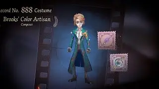 Identity V | Composer B Tier Skin &ldquo;Brooks Color Artisan&rdquo;!