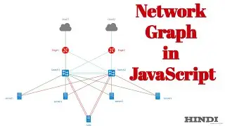 Network Graph in JavaScript | Hindi