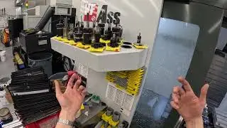 Haas Mill - Standard Tool Library Overview - Side Mount Tool Changer - Use All T Numbers 1 to 200