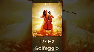 Częstotliwość Solfeggio ~174 Hz ~ Ton wiolonczeli　#solfeggio #yoga #reiki #healingmusic