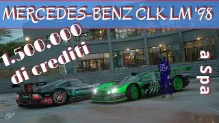 GT7 Mercedes Benz CLK LM '98 a Spa: 1.500.000 fanno sempre comodo [patch 1.63]