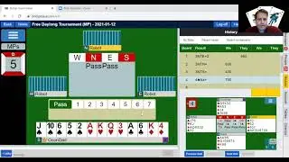 Improve your Bridge Game --  NoTrump - Setup tricks while you have  stoppers, plan your entries. 63%
