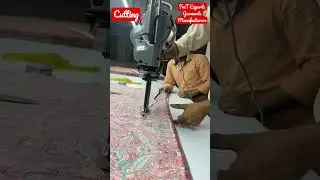 Today we are cutting fabric for top 1000 pcs 200 layer#viral#fabric#cuttingmachine viral#viralshorts