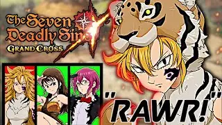 TIGER DERI HITS DIFFERENT! RED DERIERI GEARED PVP SHOWCASE! (The Seven Deadly Sins: Grand Cross)