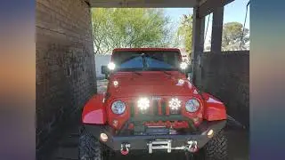 Nilight - 15023SR-B Led Light Bar 2PCS 7