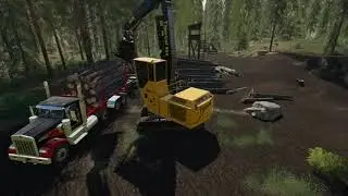 FS19 Bolt Logging: Loading Logs