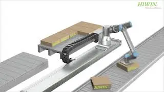 7. Achse f&uuml;r Roboter &ndash; Linearachsen mit UR-Roboter (HIWIN)