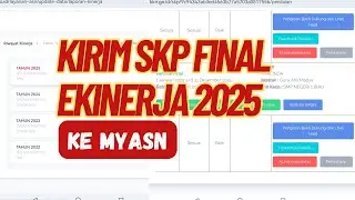 CARA TERBARU! Kirim SKP e-Kinerja BKN ke MyASN 2025 – Hanya 2 Menit Langsung Muncul!