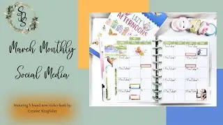 MARCH MONTHLY- FEATURING CREATIVE KINGFISHER