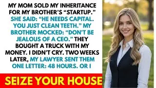 Mom Sold My House For Brother’s Startup — Then My Lawyer Gave Them 48 Hours