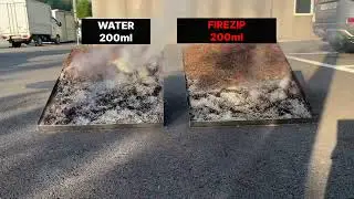 Fire spread prevention test - firezip