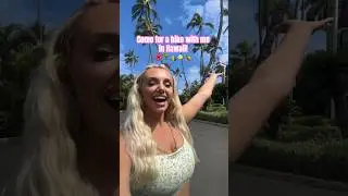 Let&rsquo;s hike the kuliouou ridge hike!⛰️🌺 #cartgirl #hike #travel #hawaii #honolulu #outdoors #ocean