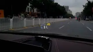 Universal Vehicle Smart Hud Display M12 Digital Mini Car Dashboard Heads up Display Windshield Speed