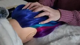 ASMR scalp scratching & nape of the neck attention (no talking)