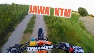 JAWA KTM - przepał. jazda, MotoVlog | POWR&Oacute;T