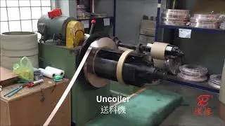 mini slitting line copper sus strip slitting Made by TOA DR company